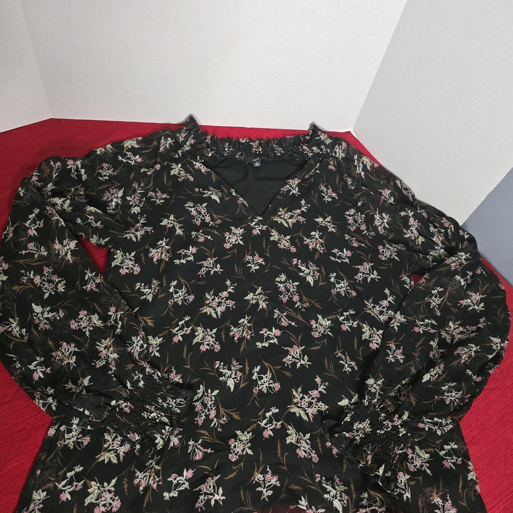 Floral Long Sleeve Blouse